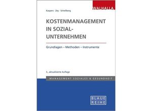 9783802954986 - Kostenmanagement in Sozialunternehmen - Klaus-Ulrich Schellberg Uwe Kaspers Sonja Zey Kartoniert (TB)