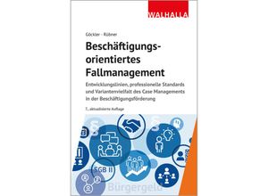 9783802974366 - Beschäftigungsorientiertes Fallmanagement - Rainer Göckler Matthias Rübner Gebunden