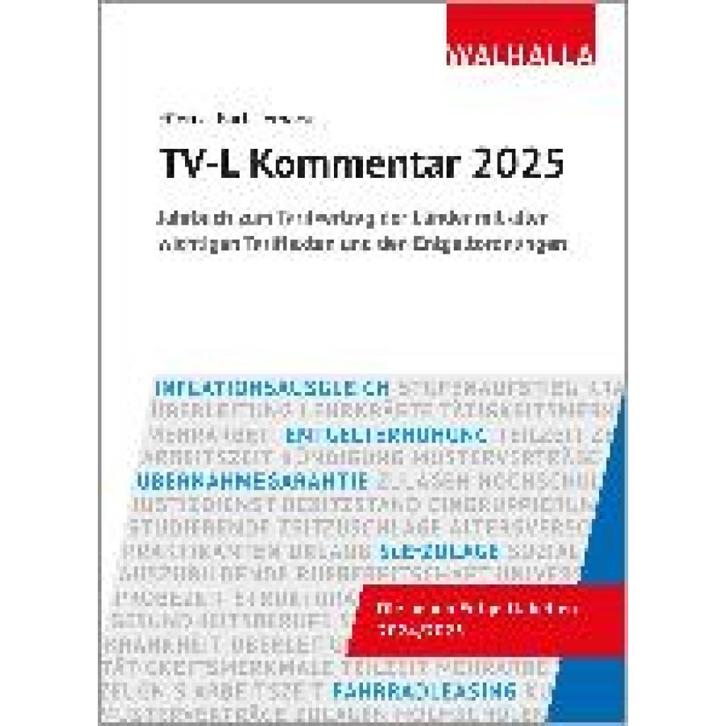 9783802979439 - Effertz Jörg TV-L Kommentar 2025