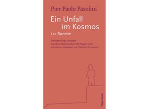 9783803133618 - Quartbuch - Literatur   Ein Unfall im Kosmos - Pier Paolo Pasolini Kartoniert (TB)