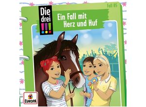 9783803261885 - Die drei !!! - Ein Fall mit Herz und Huf (Folge 85) - Kirsten Vogel (Hörbuch)