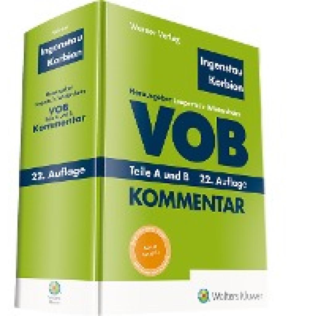 9783804154865 - Ingenstau   Korbion VOB Teile A und B - Kommentar