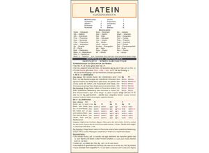 9783804488953 - Leporello Latein Kurzgrammatik - Die komplette Grammatik im Überblick - Holman Autorenkollektiv Kartoniert (TB)