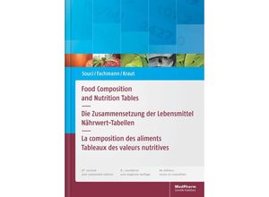 9783804750722 - Food Composition and Nutrition Tables - Siegfried W Souci W Fachmann Heinrich Kraut Gebunden