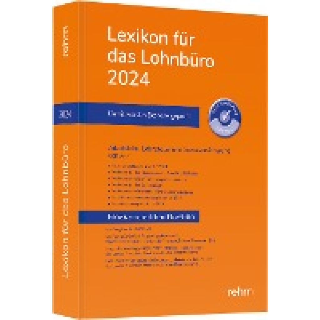 9783807328607 - Schönfeld Wolfgang Lexikon für das Lohnbüro 2024