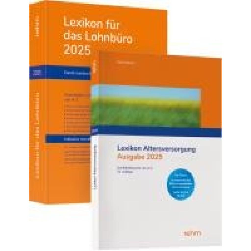 9783807328966 - Schönfeld Wolfgang Buchpaket Lexikon für das Lohnbüro und Lexikon Altersversorgung 2025