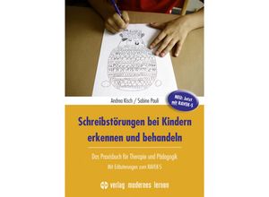 9783808009581 - Schreibstörungen bei Kindern erkennen und behandeln m 1 Online-Zugang - Andrea Kisch Sabine Pauli Kartoniert (TB)