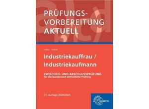 9783808538609 - Prüfungsvorbereitung aktuell - Industriekauffrau -mann - Bernhard Kudlich Gerhard Colbus Kartoniert (TB)