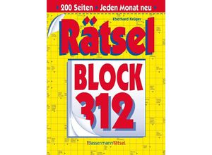 9783809446644 - Rätselblock 312 - Eberhard Krüger Kartoniert (TB)