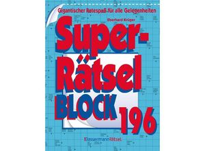 9783809446767 - Superrätselblock 196 - Eberhard Krüger Kartoniert (TB)