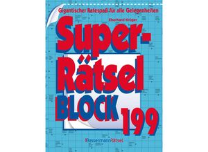 9783809446798 - Superrätselblock 199 - Eberhard Krüger Kartoniert (TB)