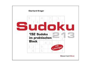 9783809447139 - Sudokublock 213 - Eberhard Krüger Kartoniert (TB)