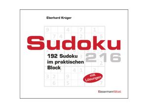 9783809447160 - Sudokublock 216 - Eberhard Krüger Kartoniert (TB)