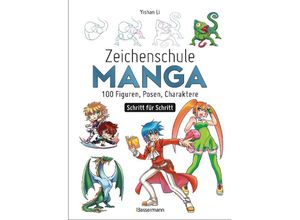 9783809447962 - Zeichenschule Manga - 100 Figuren Posen Charaktere Schritt für Schritt - Yishan Li Kartoniert (TB)