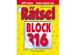 9783809448129 - Rätselblock 316 - Eberhard Krüger Kartoniert (TB)