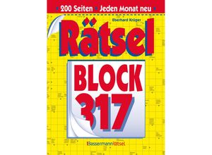 9783809448136 - Rätselblock 317 - Eberhard Krüger Kartoniert (TB)