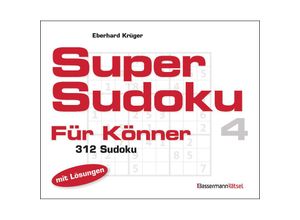 9783809448921 - Supersudoku für Könner 4 - Eberhard Krüger Kartoniert (TB)