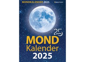 9783809449140 - Tagesabreißkalender 4530 Mond 1 Tag   1 Seite 165x22cm 2025 9783809449140 Bassermann