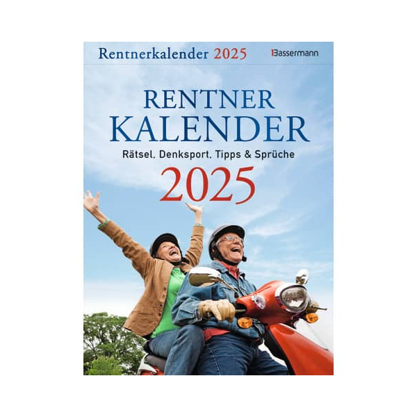 9783809451433 - Tagesabreißkalender 4529 Rentner 1 Tag   1 Seite 165x22cm 2025 9783809451433 Bassermann