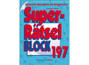 9783809468066 - Superrätselblock 197 (5 Exemplare à 499 EUR) - Eberhard Krüger Taschenbuch