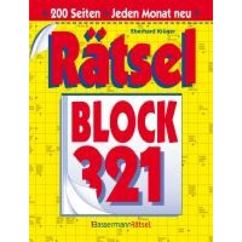 9783809468608 - Krüger Eberhard Rätselblock 321 (5 Exemplare à 299 EUR)
