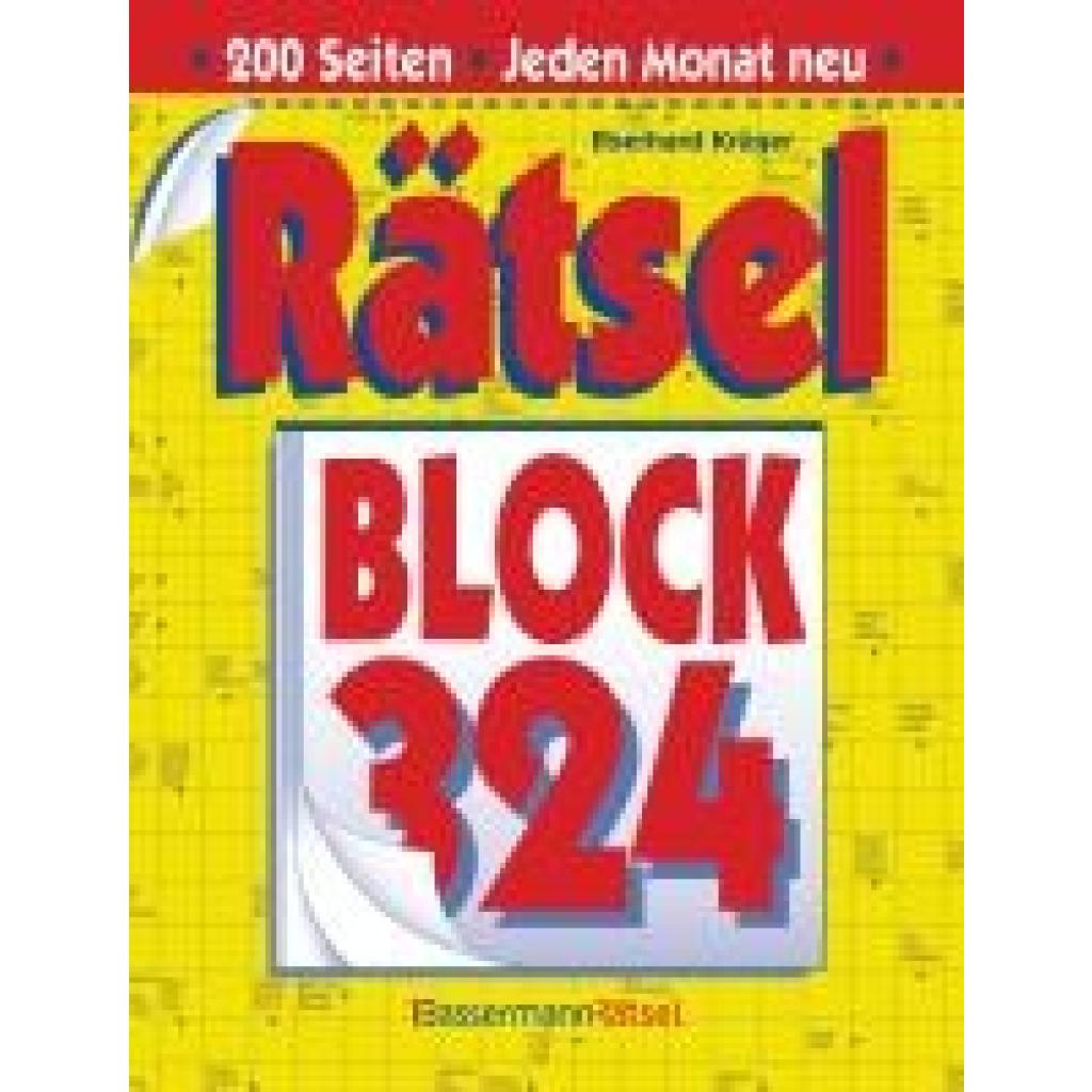 9783809468639 - Krüger Eberhard Rätselblock 324 (5 Exemplare à 299 EUR)