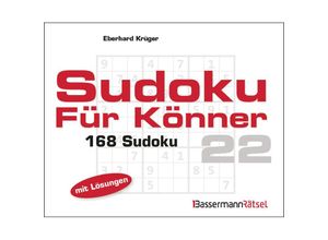 9783809469094 - Sudoku für Könner 22 (5 Exemplare à 299 EUR) - Eberhard Krüger Kartoniert (TB)