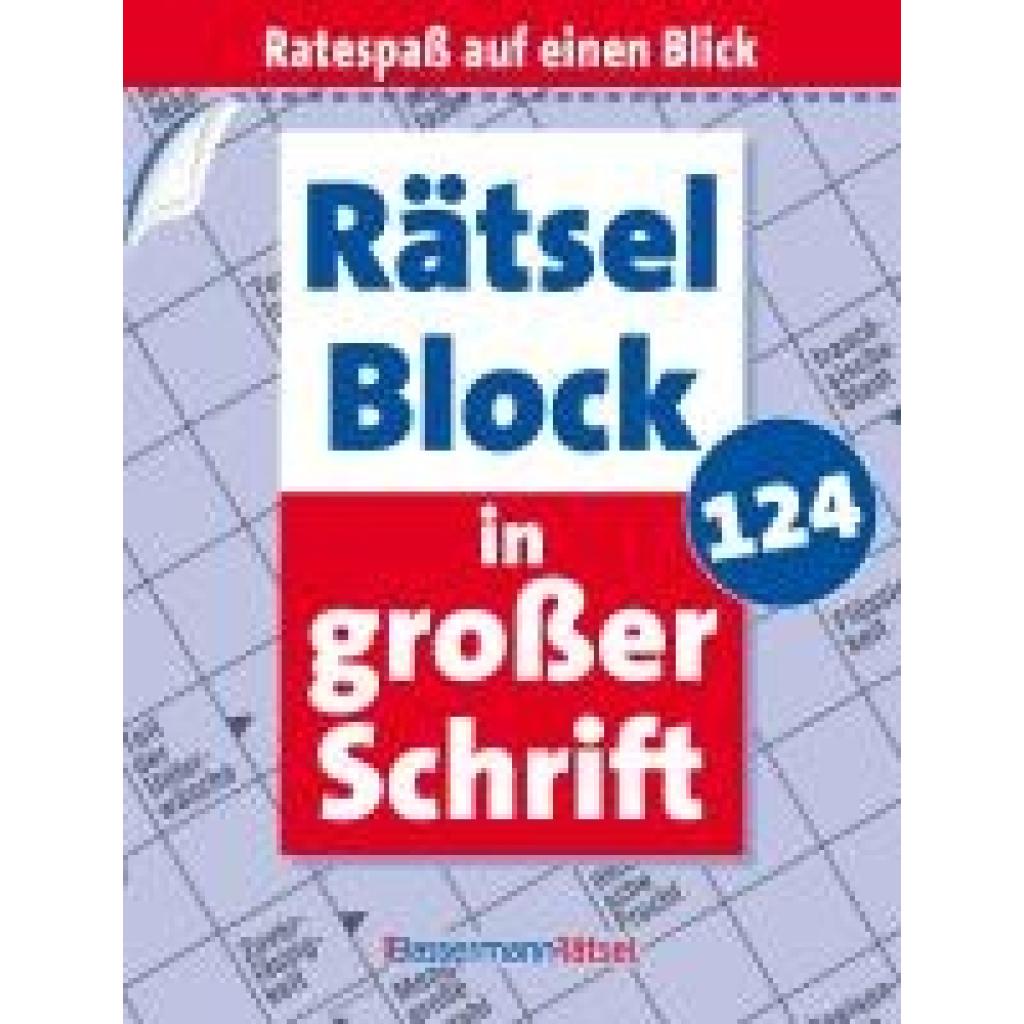 9783809469209 - Krüger Eberhard Rätselblock in großer Schrift 124 (5 Exemplare à 299 EUR)