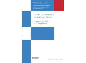 9783810037039 - Sprache und Identität in frankophonen Kulturen Langues identite et francophonie Kartoniert (TB)