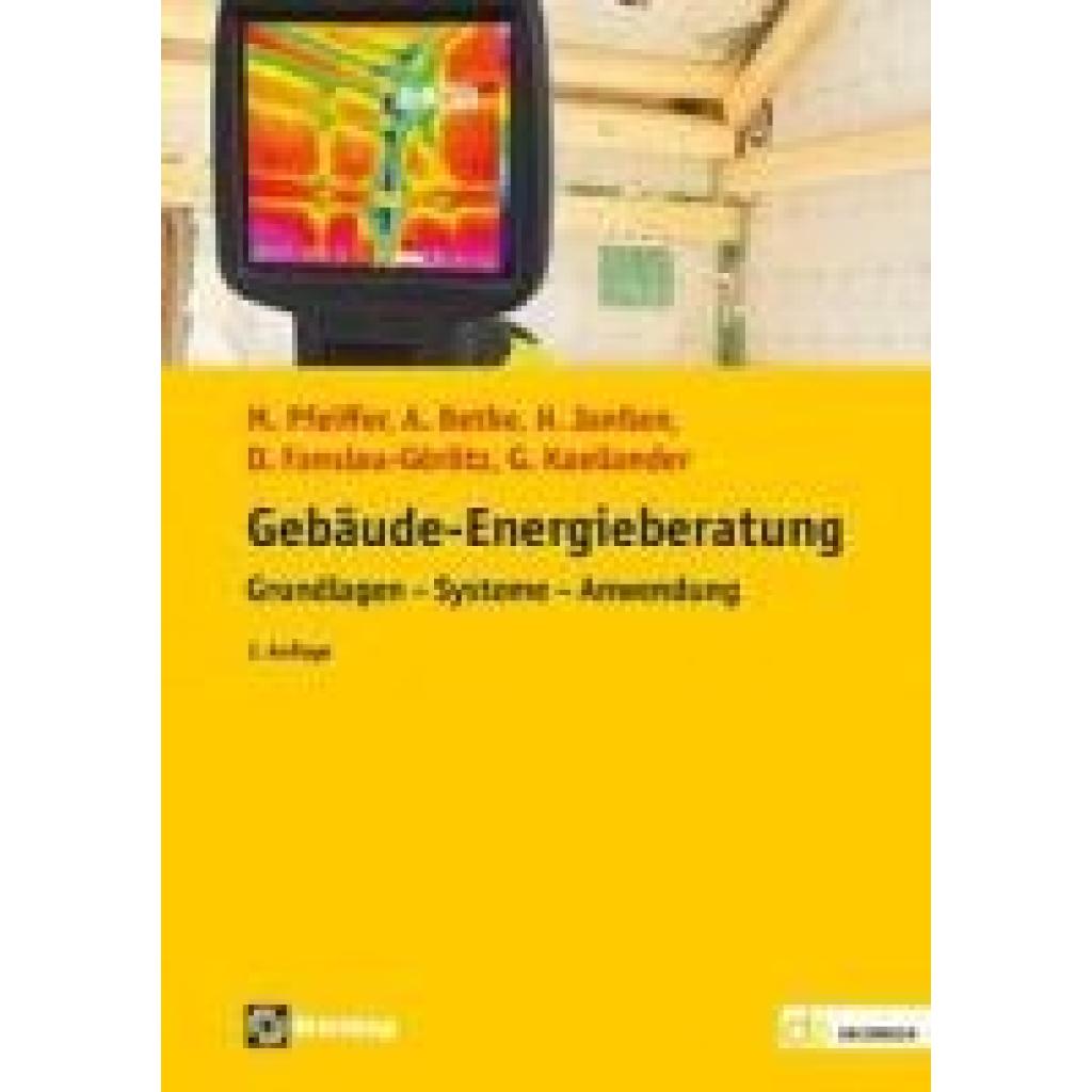 9783810106186 - Pfeiffer Martin Gebäude-Energieberatung