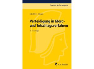 9783811449114 - Verteidigung in Mord- und Totschlagsverfahren - Steffen Stern Gebunden