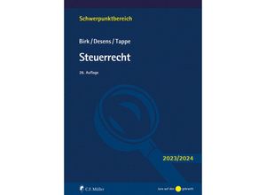 9783811461062 - Schwerpunktbereich   Steuerrecht - Dieter Birk Marc Desens Henning Tappe Kartoniert (TB)