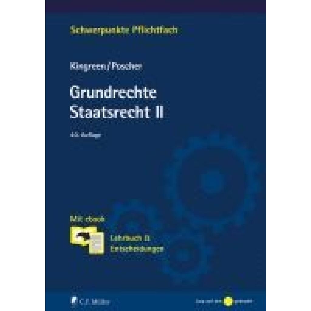 9783811462045 - Kingreen Thorsten Grundrechte Staatsrecht II
