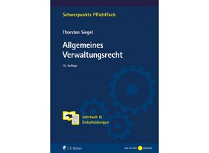 9783811462076 - Allgemeines Verwaltungsrecht - Thorsten Siegel Kartoniert (TB)