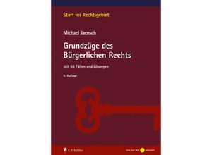 9783811490666 - Grundzüge des Bürgerlichen Rechts - Michael Jaensch Kartoniert (TB)