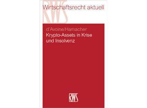 9783814503981 - Krypto-Assets in Krise und Insolvenz - Marc dAvoine Phil Hamacher Taschenbuch