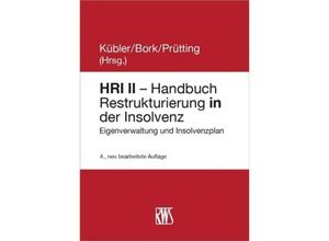 9783814520100 - HRI II - Handbuch Restrukturierung in der Insolvenz - Florian Becker Gebunden