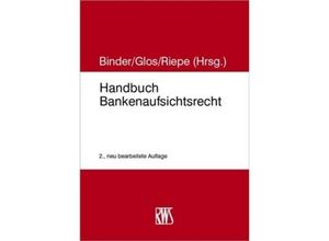 9783814590318 - Handbuch Bankenaufsichtsrecht - Jan Riepe Gebunden