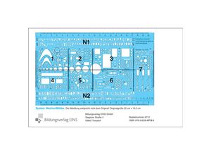 9783823967125 - Schrift- und Zeichenschablone Elektrotechnik - Wolf Machon Kunststoff
