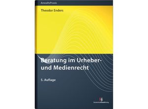 9783824016921 - Beratung im Urheber- und Medienrecht - Theodor Enders Kartoniert (TB)