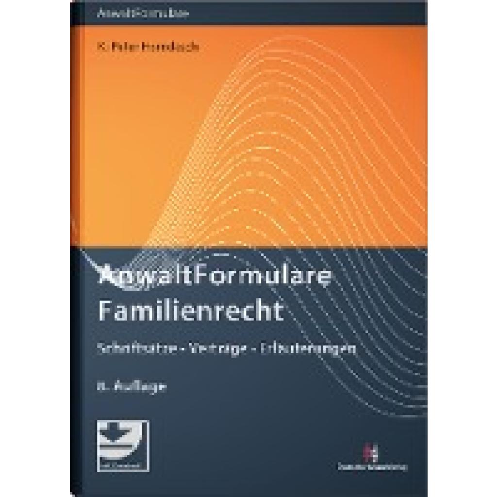 9783824017119 - Horndasch K -Peter AnwaltFormulare Familienrecht