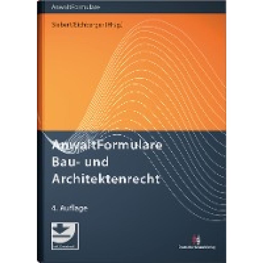 9783824017232 - AnwaltFormulare Bau- und Architektenrecht