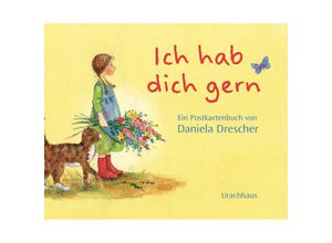 9783825153892 - Postkartenbuch »Ich hab dich gern« - Daniela Drescher Kartoniert (TB)