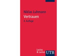 9783825221850 - Vertrauen - Niklas Luhmann Kartoniert (TB)