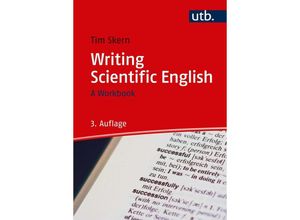 9783825250669 - Writing Scientific English w DVD-ROM - Tim Skern Taschenbuch