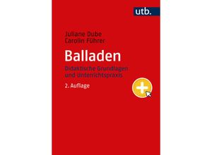 9783825261061 - Balladen - Juliane Dube Carolin Führer Taschenbuch