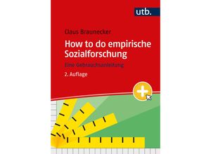 9783825261603 - How to do empirische Sozialforschung - Claus Braunecker Taschenbuch