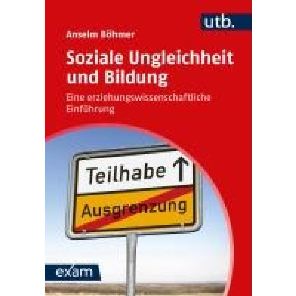 9783825262334 - Böhmer Anselm Soziale Ungleichheit und Bildung