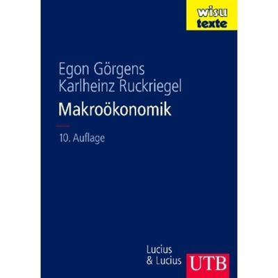 9783825283506 - Makroökonomik - Egon Görgens Karlheinz Ruckriegel Kartoniert (TB)