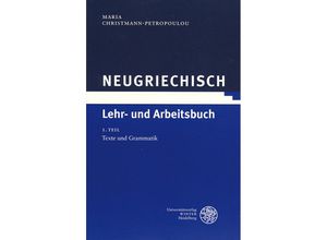 9783825315849 - Sprachwissenschaftliche Studienbücher   Neugriechisch 3 Bde - Maria Christmann-Petropoulou Kartoniert (TB)